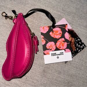 DVF Diane Von Furstenburg for Target Lips Coin Pouch Pink